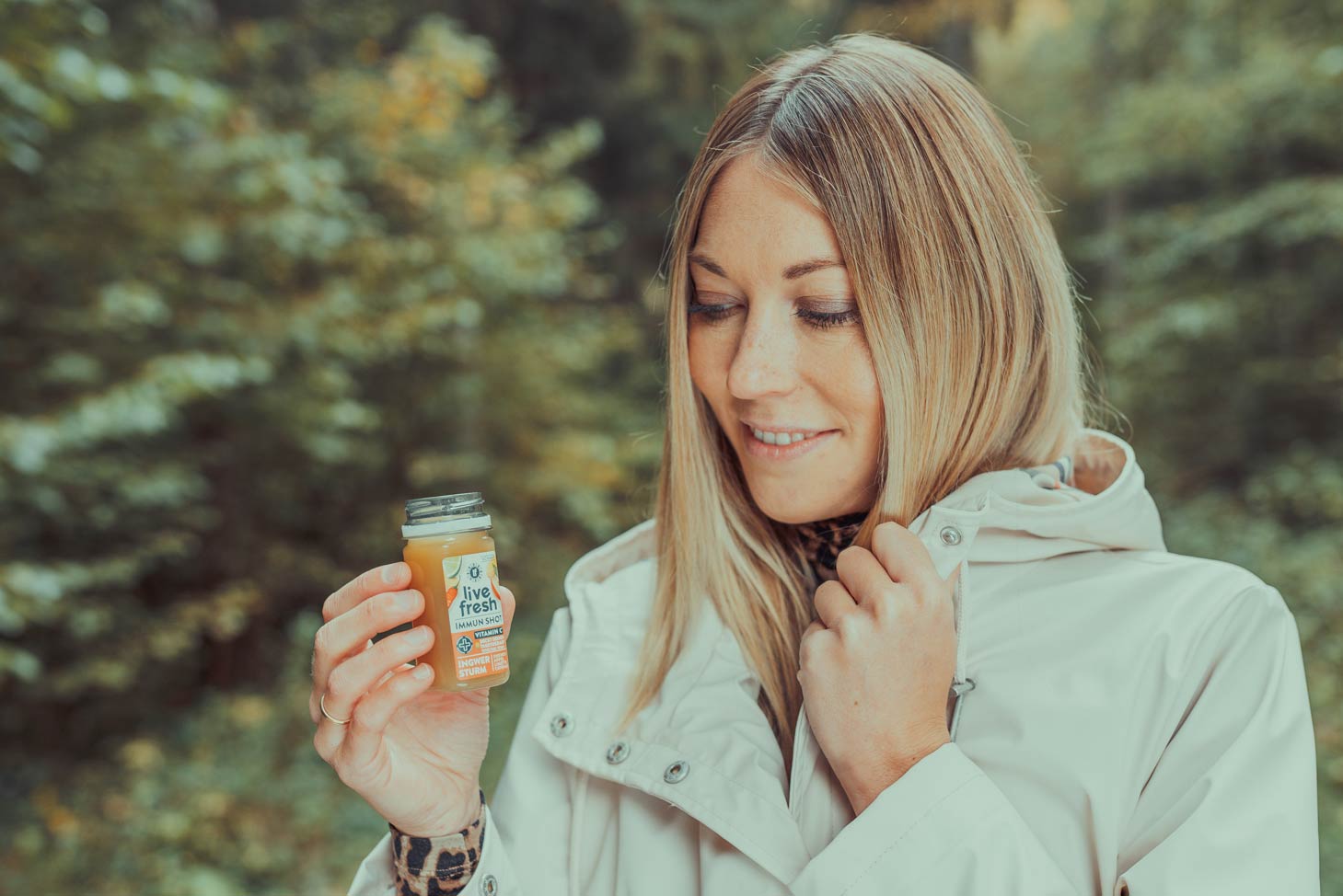 Kaltgepresster¹ Shot - Ingwer Sturm - 8x60ml - LiveFresh
