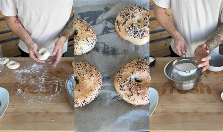 High Protein Bagel