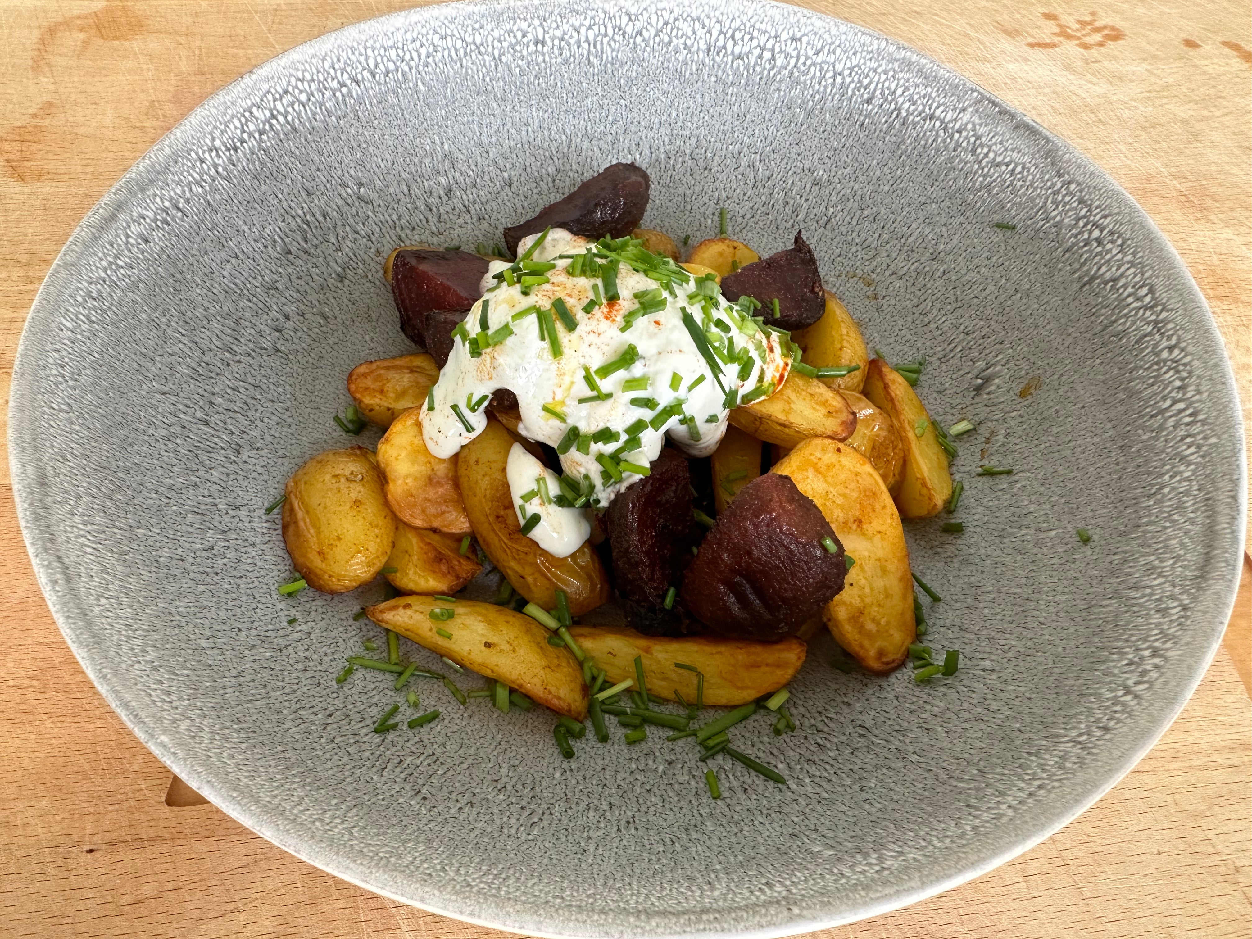 Beet’n’ Potato Love mit Dip