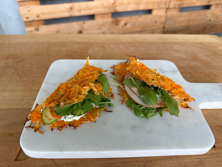 Crunchy Carrot Wraps