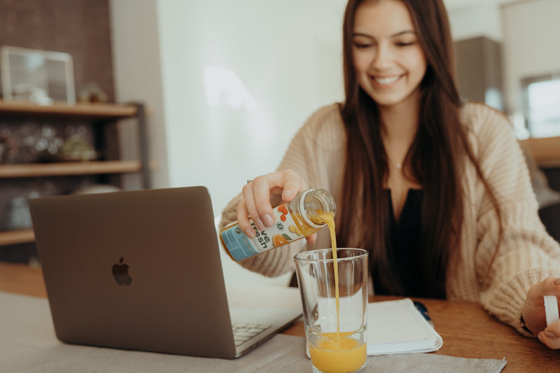 Frisch gepresster Orangensaft