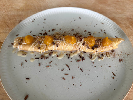 Proteinreiche Mandel-Pfannkuchen