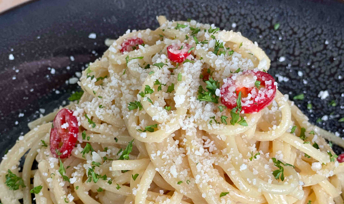 Vegane Spaghetti al Limone