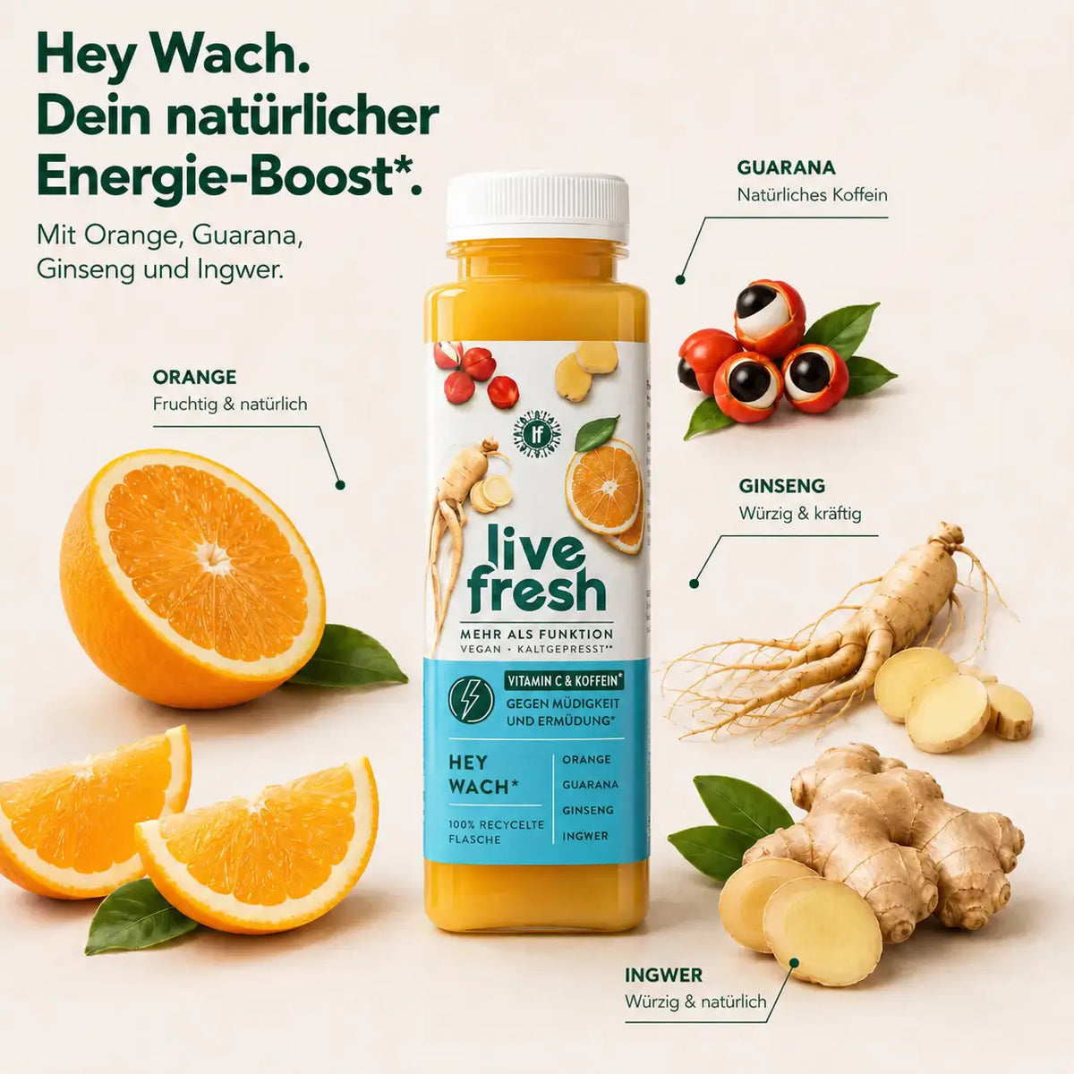 Hey Wach – Wachmacher – 250ml