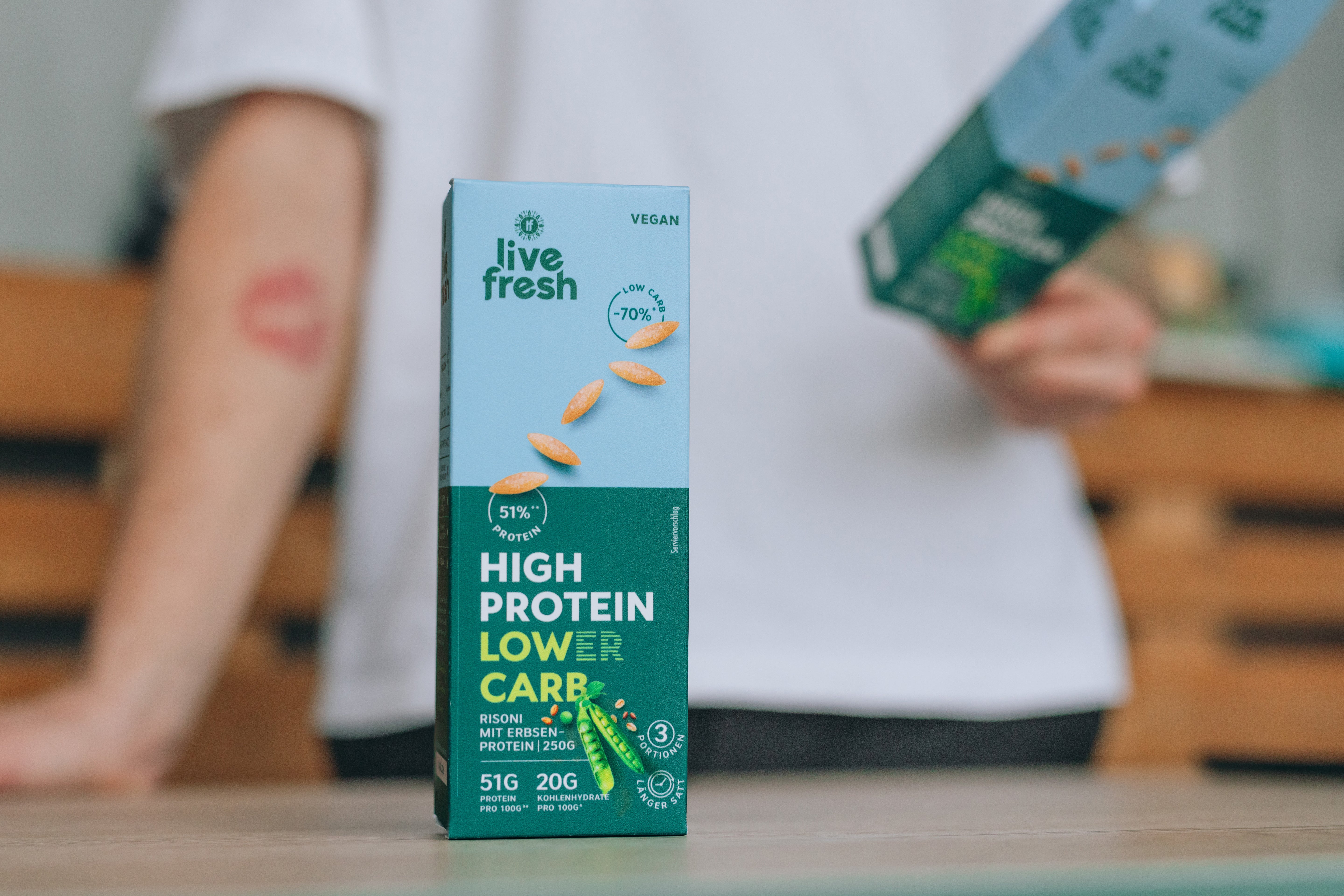 Lower carb high protein pasta - Risoni