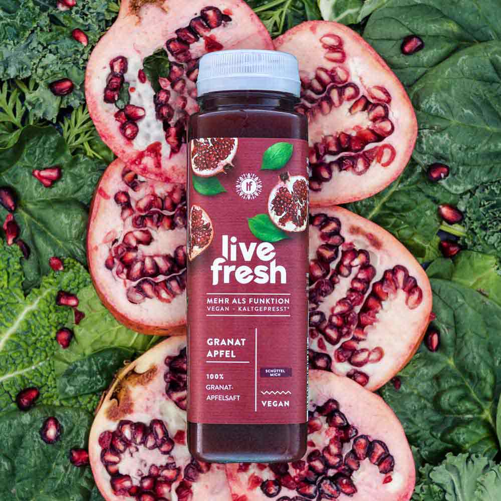 Red Grenade - Cold Pressed Pomegranate Juice - 250ml | LiveFresh