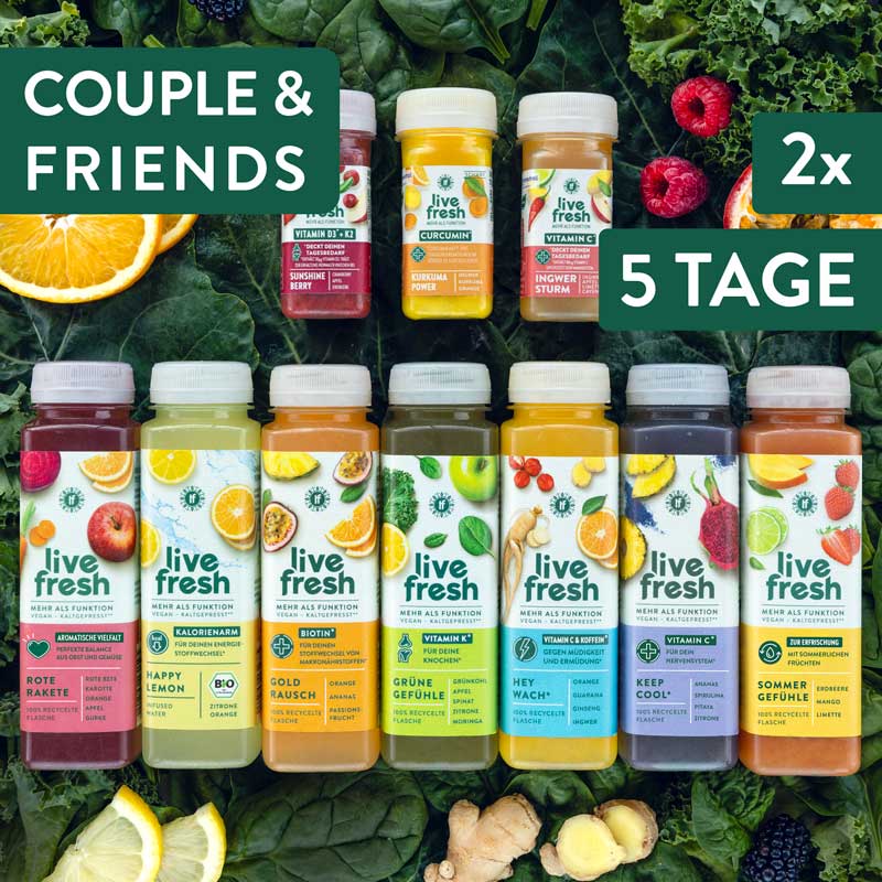 Couple & Friends Bundle - 2x Saftkur