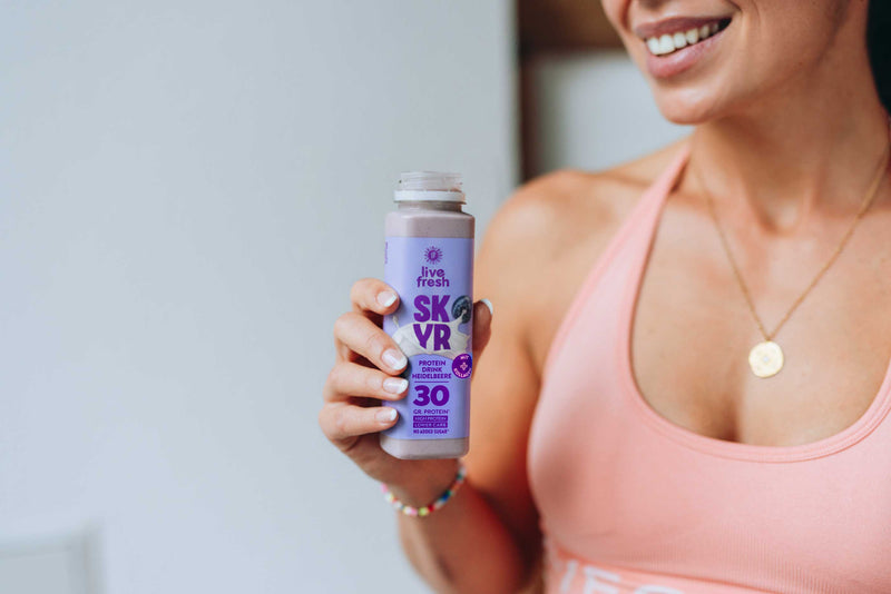 Skyr Protein Drink – Heidelbeere – 30g Protein