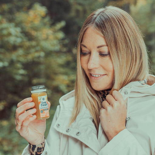 Kaltgepresster Shot - Ingwer Sturm - 60ml im Abo - LiveFresh