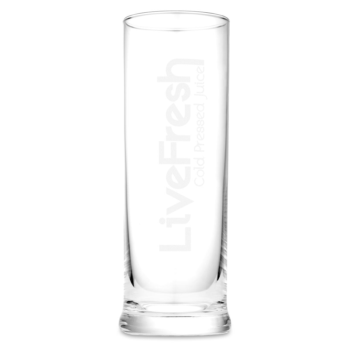 LiveFresh - 0,2 l glass with logo