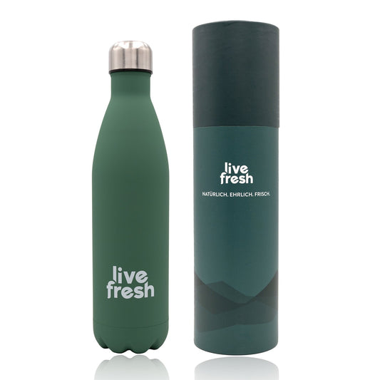 LiveFresh Wasserflasche - Thermoflasche - 750ml (Reward) - LiveFresh
